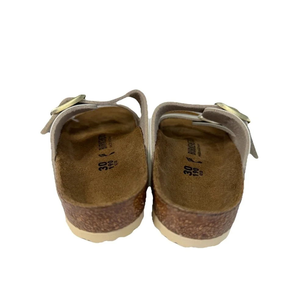 Birkenstock Arizona Kids Gold Electric Metallic Girls Size 12C‎
